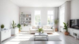 Locuinta organizata, luminoasa si aerisita, fara stres.